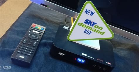 sky on demand box not working